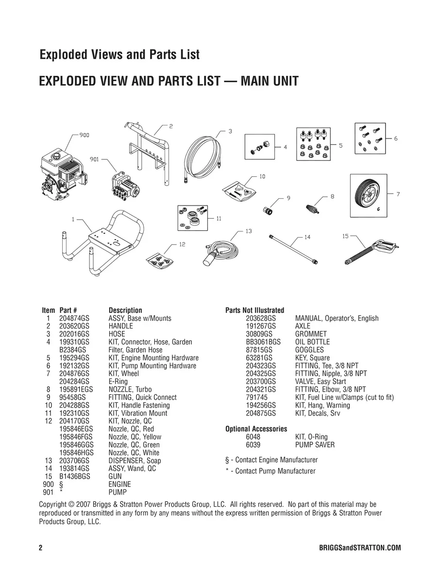 BRIGGS AND STRATTON, 020329, IPL.2